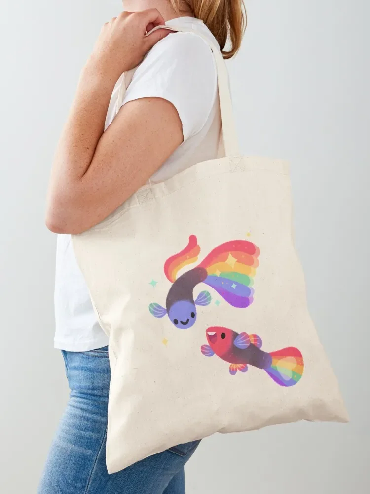 Rainbow guppy 5 Tote Bag bag luxury women bags luxury women woman shopping bag Women's bags
Rainbow guppy 5 Tote Bag bag luxury women bags luxury women woman shopping bag Women's bags