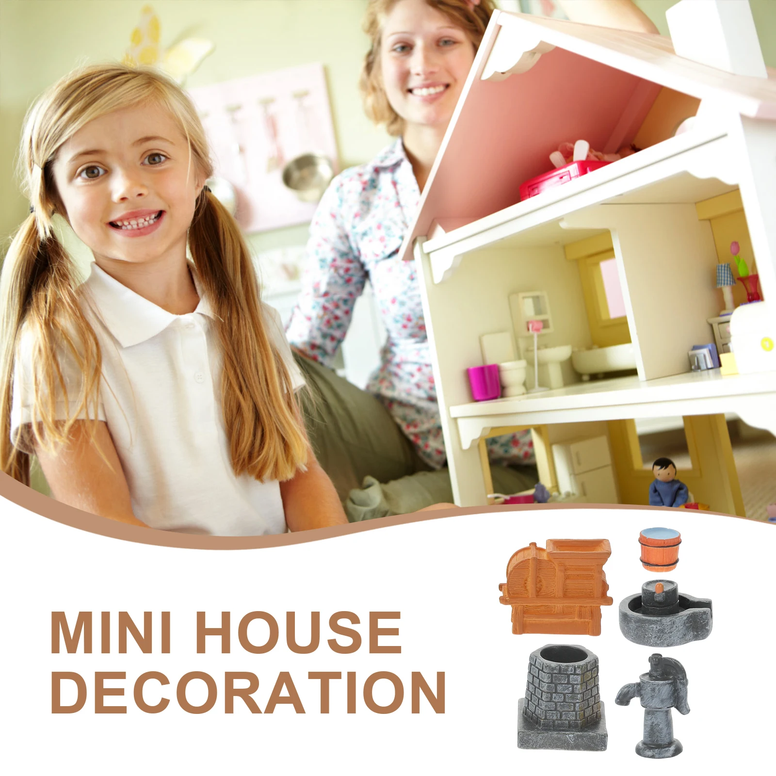5 Pcs Home Decor Farming Tools Ornaments Mini Resin Micro-landscape Supplies Toy Garden Decoration Child
5 Pcs Home Decor Farming Tools Ornaments Mini Resin Micro-landscape Supplies Toy Garden Decoration Child