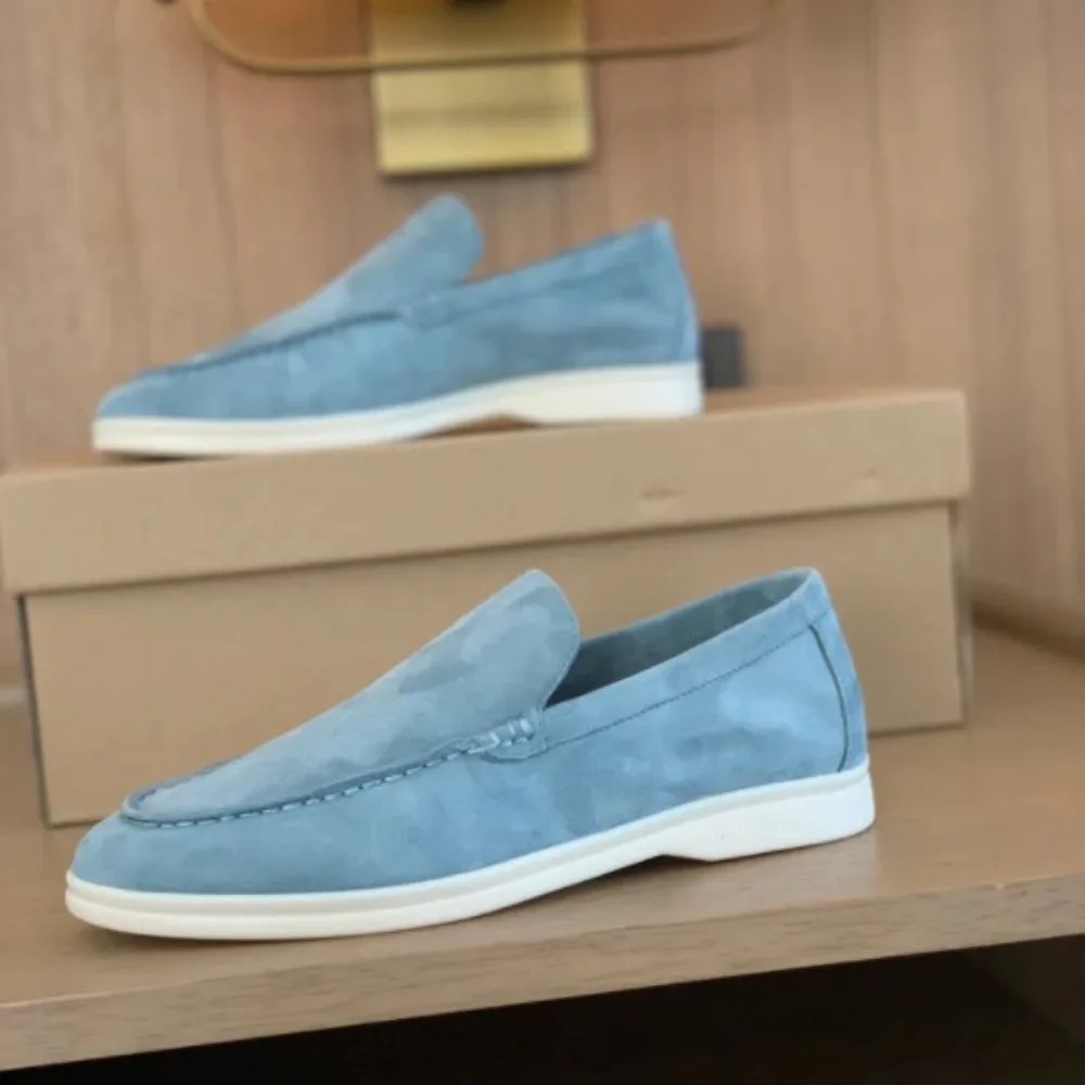 Brand Design for Women Shoes Running Shoes with Cow Tendon Soft Sole One Foot Suede Casual Single Shoes Plus Size Loafers SL113
Brand Design for Women Shoes Running Shoes with Cow Tendon Soft Sole One Foot Suede Casual Single Shoes Plus Size Loafers SL113
