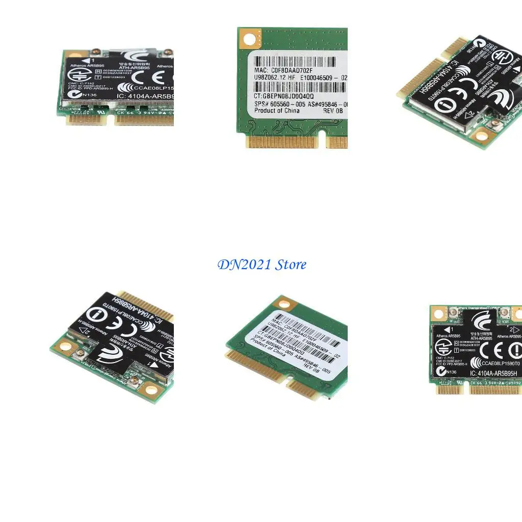 F3KE Half Mini PCI-E Беспроводная сетевая карта для Atheros AR9285 PCI Wi-Fi Adapter
F3KE Half Mini PCI-E Беспроводная сетевая карта для Atheros AR9285 PCI Wi-Fi Adapter