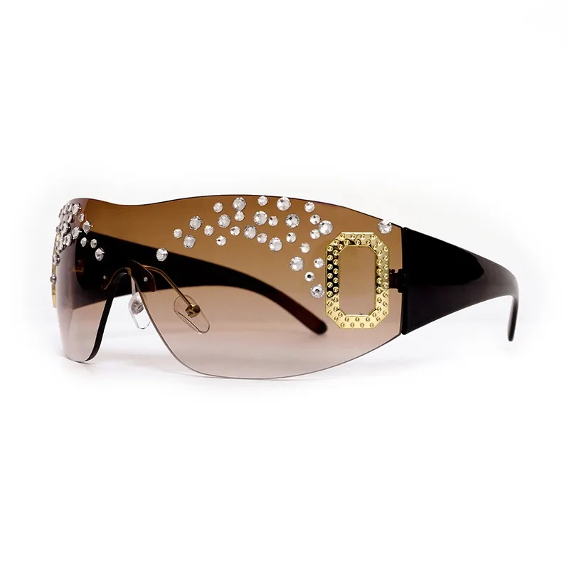2025 New Integrated Futuristic Sunglasses Women INS High Sense Spice Girl Sun Glasses Ladies Fashion Diamond Oversized UV400
2025 New Integrated Futuristic Sunglasses Women INS High Sense Spice Girl Sun Glasses Ladies Fashion Diamond Oversized UV400