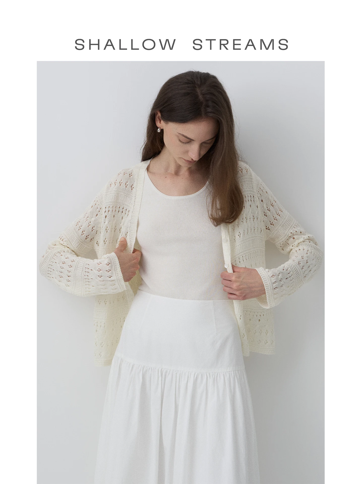 Bohemian Style Lazy Linen Hollow out Cardigan Sun Protection Knitted Summer Top Women's Loose Fit Long Sleeve Regular Length
Bohemian Style Lazy Linen Hollow out Cardigan Sun Protection Knitted Summer Top Women's Loose Fit Long Sleeve Regular Length