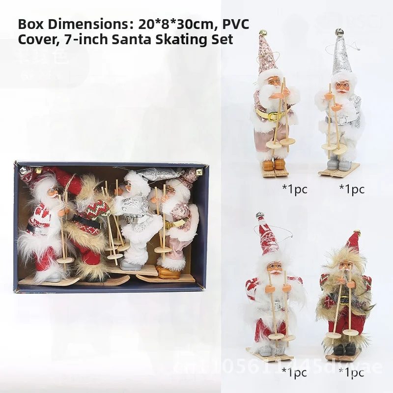 Color Box Display Small Santa Claus Set for Holiday Decoration Christmas Tree Pendant Cross-border New Product Gift Box
Color Box Display Small Santa Claus Set for Holiday Decoration Christmas Tree Pendant Cross-border New Product Gift Box