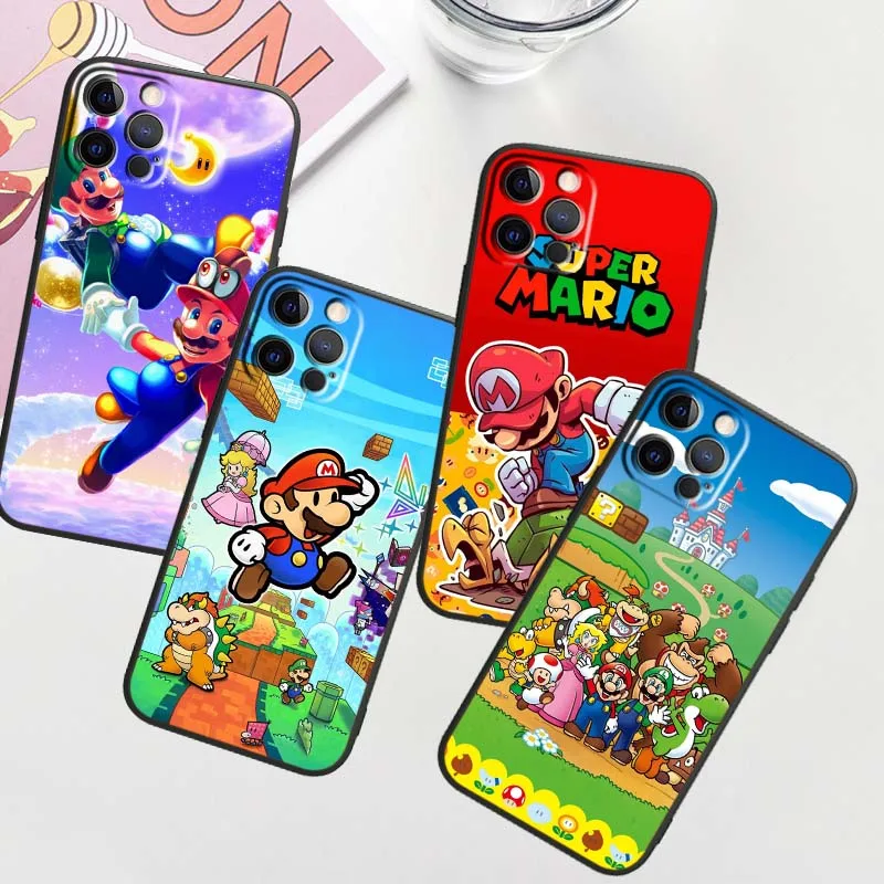 M-Marios Anime Art Phone Case For Apple iPhone 17 16 16E 15 14 13 12 11 Pro Max Plus Air Black Soft Silicone Cover
M-Marios Anime Art Phone Case For Apple iPhone 17 16 16E 15 14 13 12 11 Pro Max Plus Air Black Soft Silicone Cover
