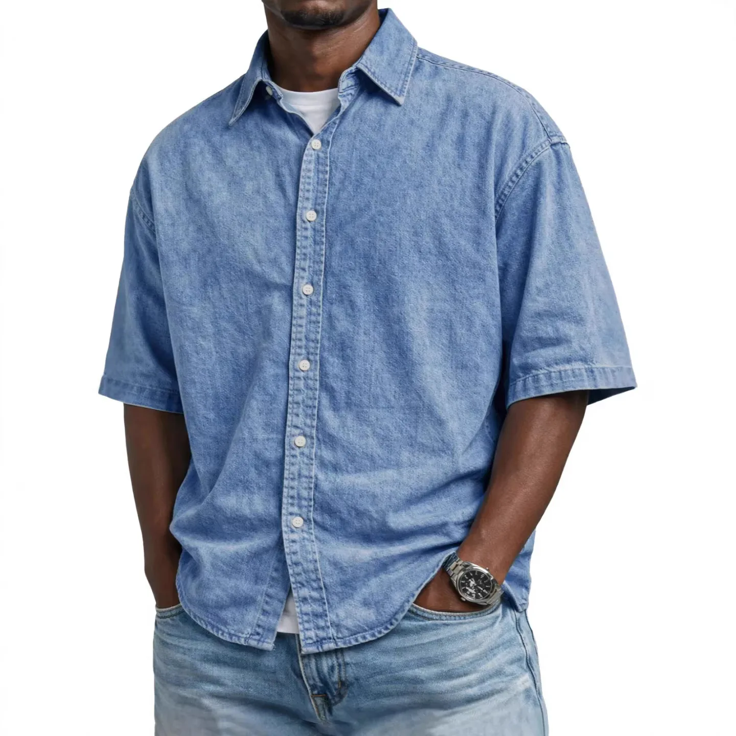2026 Spring Summer Men's Business Casual Button Down Shirt Blouse Top Pure Tee T-Shirt Outfit Clothing
2026 Spring Summer Men's Business Casual Button Down Shirt Blouse Top Pure Tee T-Shirt Outfit Clothing