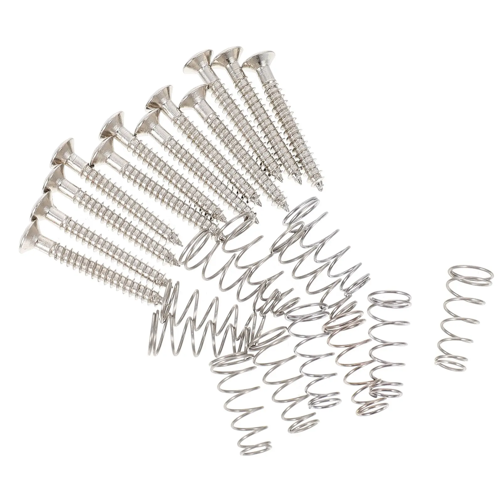 Durable Metal Guitar Pickup Screws Springs Electric Guitar Bass Parts Supplies Lightweight Portable Practical Finish
Durable Metal Guitar Pickup Screws Springs Electric Guitar Bass Parts Supplies Lightweight Portable Practical Finish