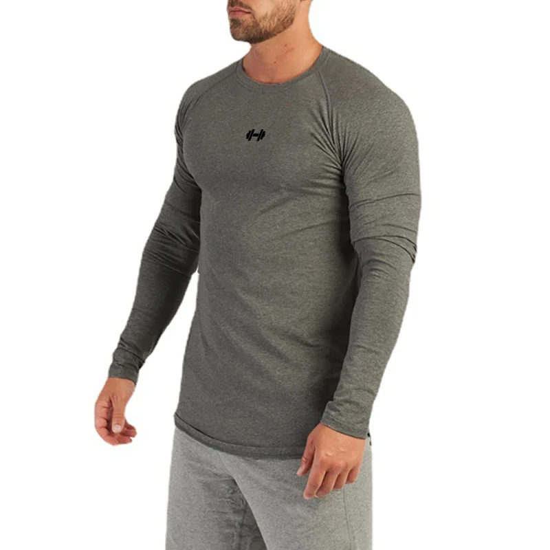 Autumn Cotton Breathable Mens Running Sport Long Sleeve Slim Gym Fitness Bodybuilding Sweat-wicking and Breathable Sportswear
Autumn Cotton Breathable Mens Running Sport Long Sleeve Slim Gym Fitness Bodybuilding Sweat-wicking and Breathable Sportswear