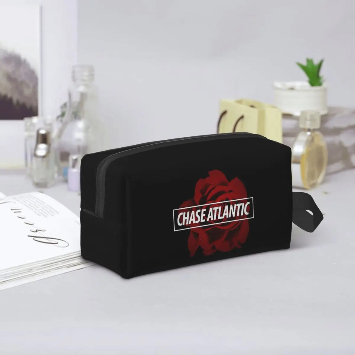 Chase Atlantic Rose Logo Makeup Bag Cosmetic Organizer Storage Dopp Kit Toiletry Cosmetic Bag Women Beauty Travel Pencil Case
Chase Atlantic Rose Logo Makeup Bag Cosmetic Organizer Storage Dopp Kit Toiletry Cosmetic Bag Women Beauty Travel Pencil Case