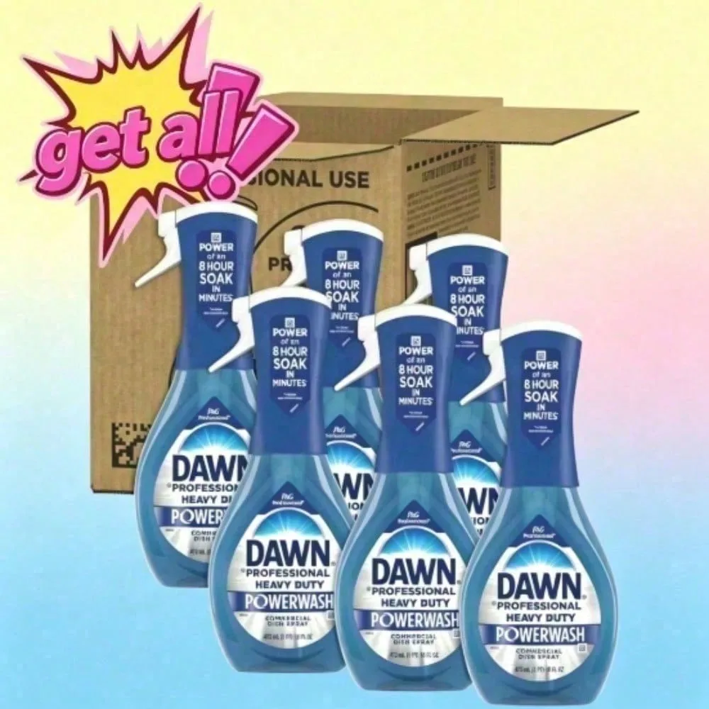 Household Favorite! | Large capacity | Special offer family pack!Double-foaming dishwashing liquid | Removes stubborn food residue without dilution | Long-lasting cleaning
Household Favorite! | Large capacity | Special offer family pack!Double-foaming dishwashing liquid | Removes stubborn food residue without dilution | Long-lasting cleaning