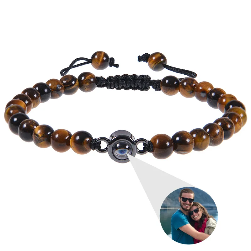 Custom Photo Bracelets Personalized Photo Projection Bracelet Custom Picture Natural Stone Beads Couple Bracelet Memorial Gifts
Custom Photo Bracelets Personalized Photo Projection Bracelet Custom Picture Natural Stone Beads Couple Bracelet Memorial Gifts