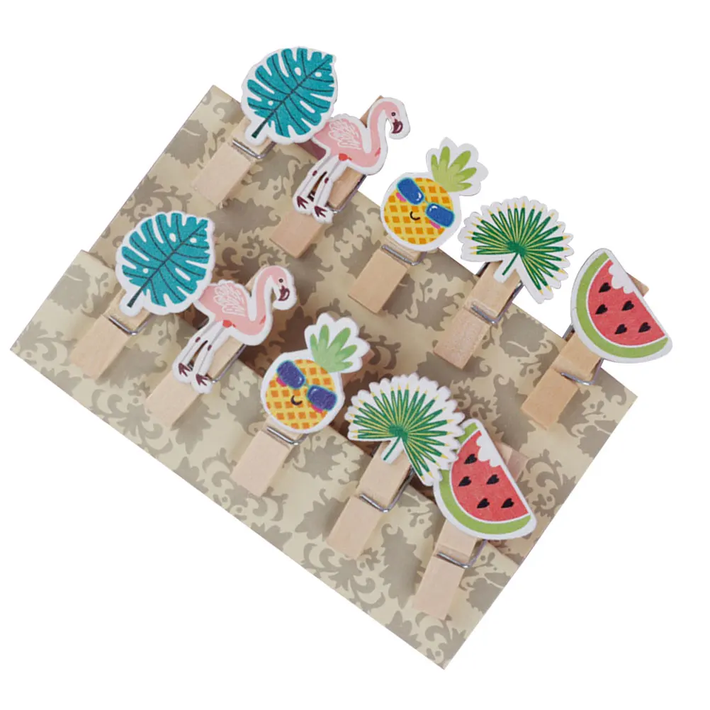 30 Pcs Fruit Flamingo Wooden Clips Photo Holder Decorative Picture Card Craft Project Home Office Wall Display
30 Pcs Fruit Flamingo Wooden Clips Photo Holder Decorative Picture Card Craft Project Home Office Wall Display