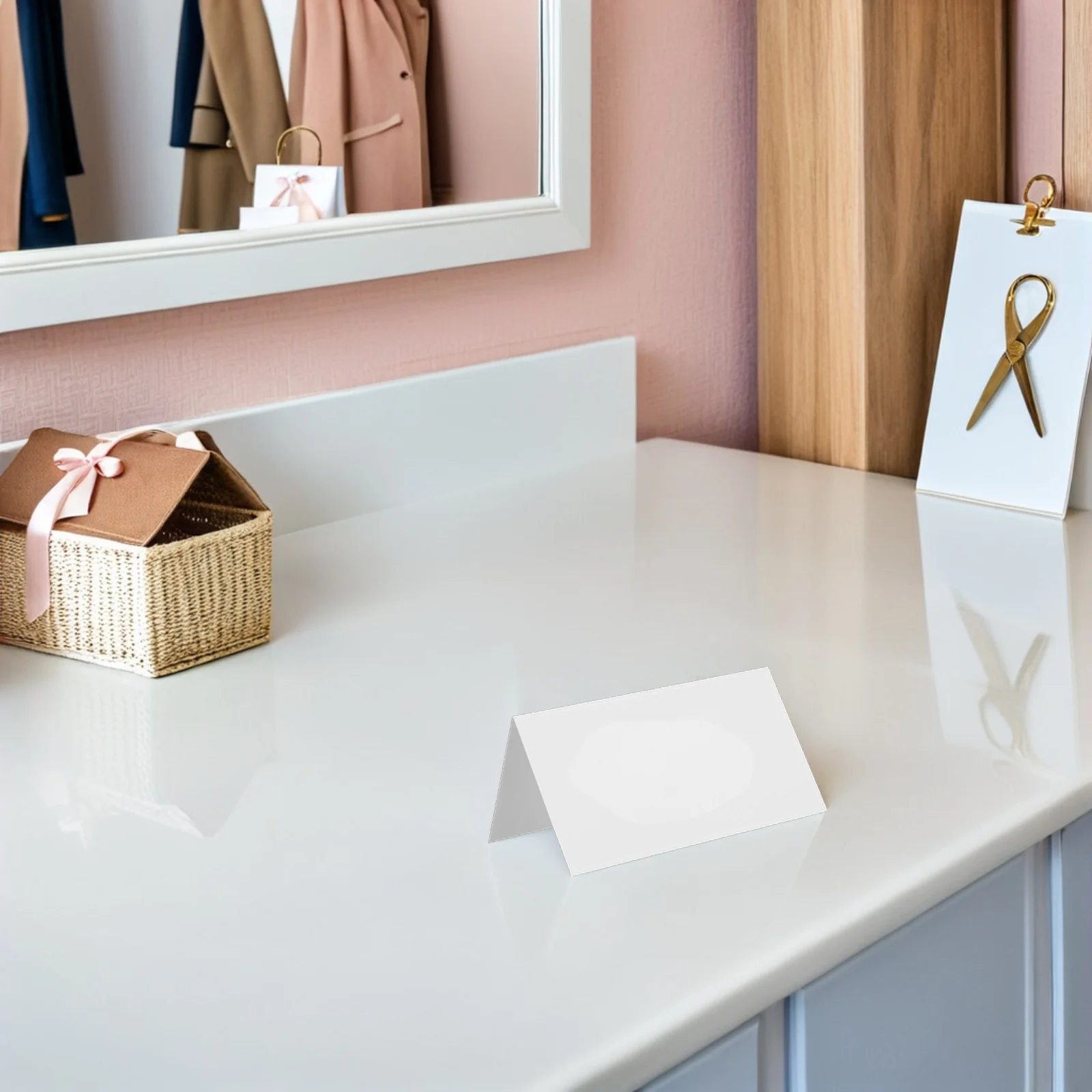 100Pcs Blank Seating Cards 3.93x3.54in Elegant Wedding Place Tags Printable Table Setting Escort Name Cards Table Decorations
100Pcs Blank Seating Cards 3.93x3.54in Elegant Wedding Place Tags Printable Table Setting Escort Name Cards Table Decorations