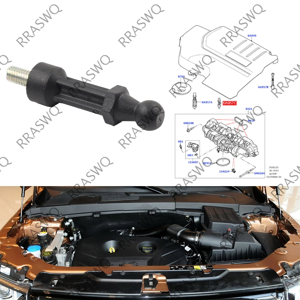 Engine Cover Stud For Land Rover LR2 Discovery Sport Range Rover Evoque For Jaguar E-Pace LR025916 J9C1542
Engine Cover Stud For Land Rover LR2 Discovery Sport Range Rover Evoque For Jaguar E-Pace LR025916 J9C1542