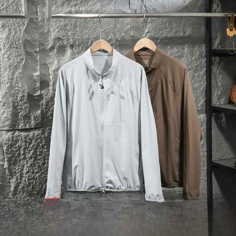 Leavo Johnson Spring Summer Men's High-End Sun Protection Breathable Lightweight Elastic Tear-Resistant Stand Collar Jacket
Leavo Johnson Spring Summer Men's High-End Sun Protection Breathable Lightweight Elastic Tear-Resistant Stand Collar Jacket