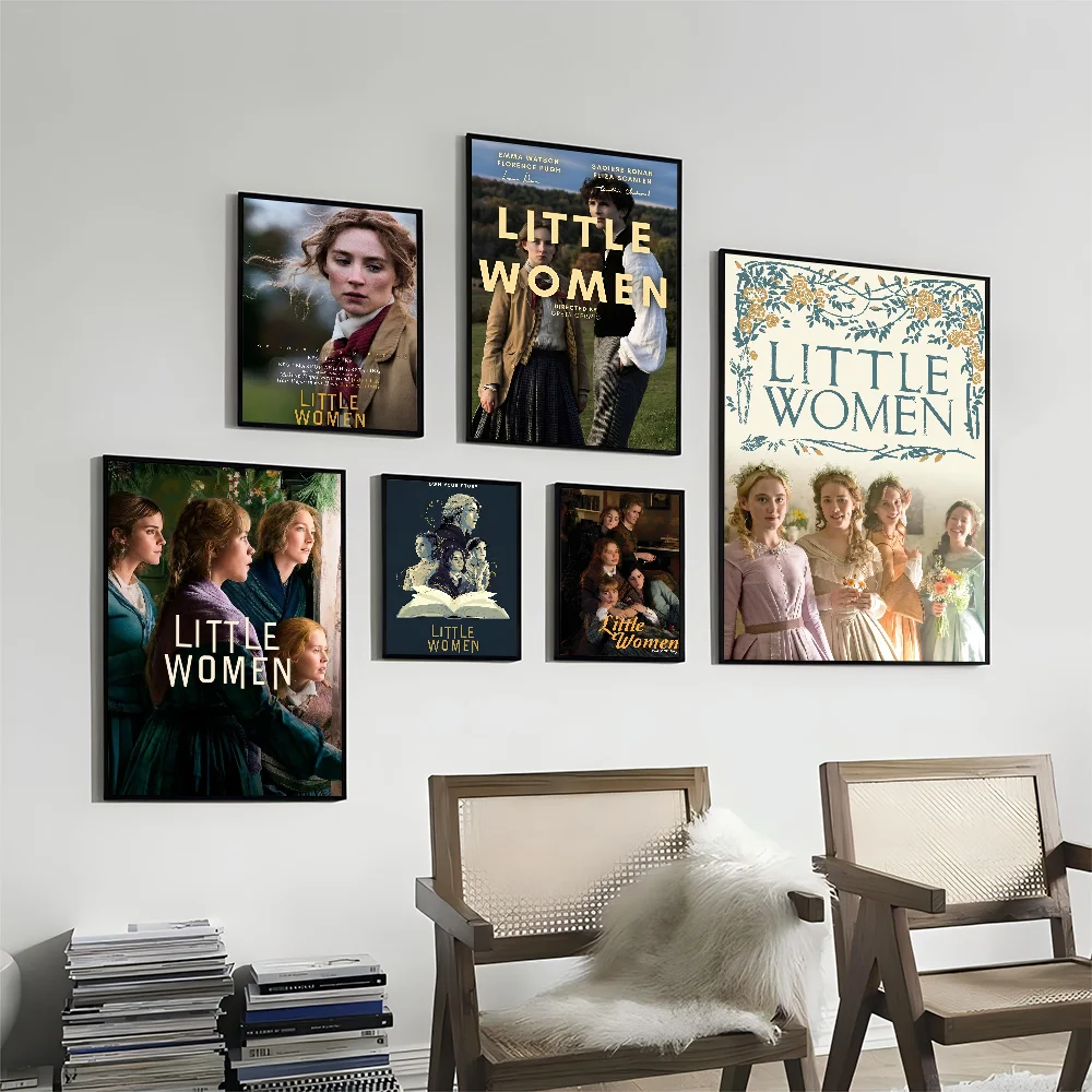 L-Little Women Self-adhesive Art Poster Decoracion Painting Wall Art White Kraft Paper Home Decor
L-Little Women Self-adhesive Art Poster Decoracion Painting Wall Art White Kraft Paper Home Decor
