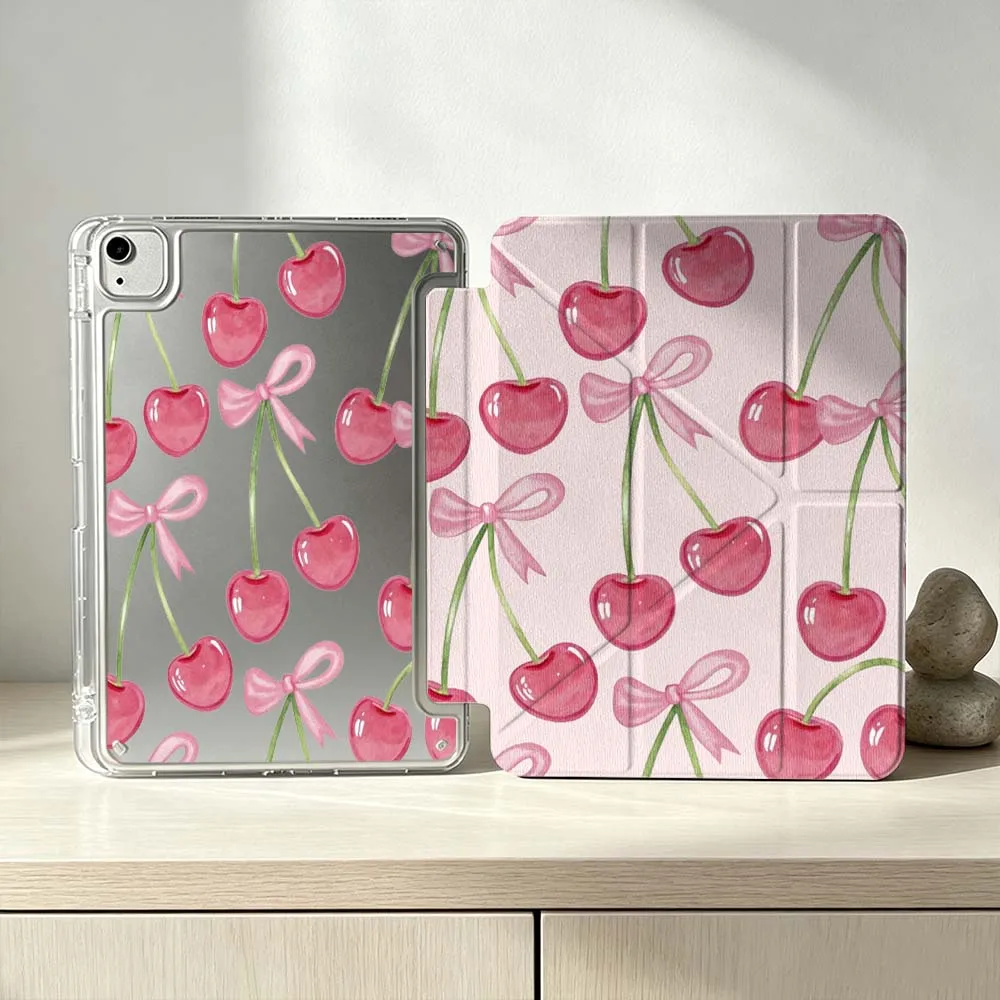 Cartoon Bow and Cherries Soft For iPad Pro Air mini 6 5 4 3 2 1 11th 10th 6th 5th M5 M4 M3 M2 9gen Foldable 3Y Tablet Case
Cartoon Bow and Cherries Soft For iPad Pro Air mini 6 5 4 3 2 1 11th 10th 6th 5th M5 M4 M3 M2 9gen Foldable 3Y Tablet Case