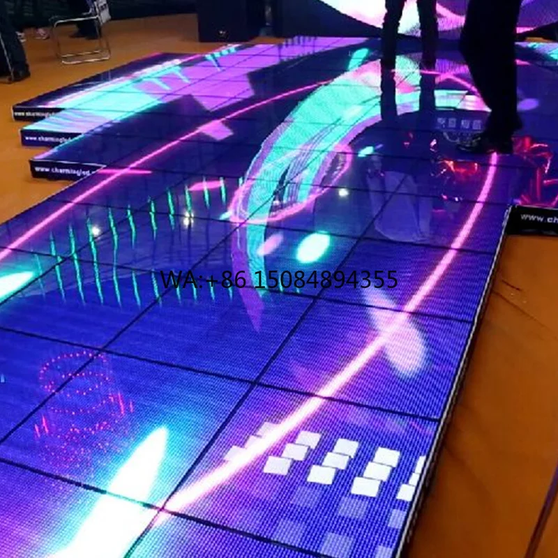 Event Stage LED Video Floor P3.91 P4.8 P6.25 Waterproof Interactive LED Floor Screen LED Dance Floor
Event Stage LED Video Floor P3.91 P4.8 P6.25 Waterproof Interactive LED Floor Screen LED Dance Floor