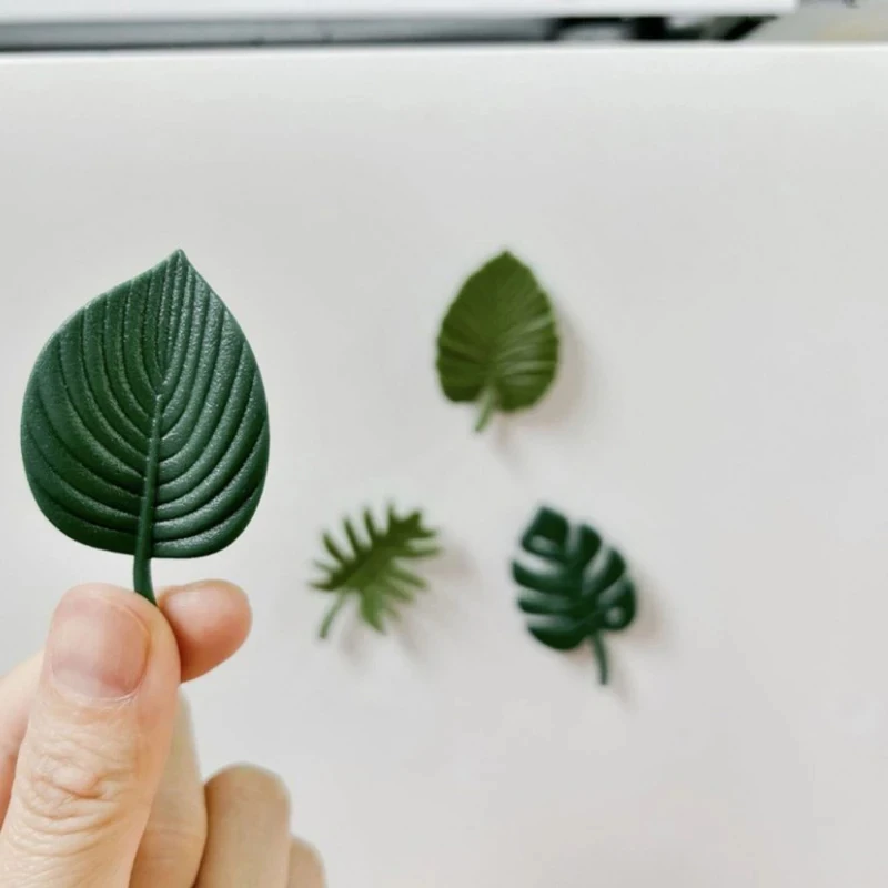 4Pcs Fridge Magnets ABS Mini Refrigerator Stickers Waterproof Fixing Refrigerator Magnets Tropical Leaves Fridge Stickers 
4Pcs Fridge Magnets ABS Mini Refrigerator Stickers Waterproof Fixing Refrigerator Magnets Tropical Leaves Fridge Stickers