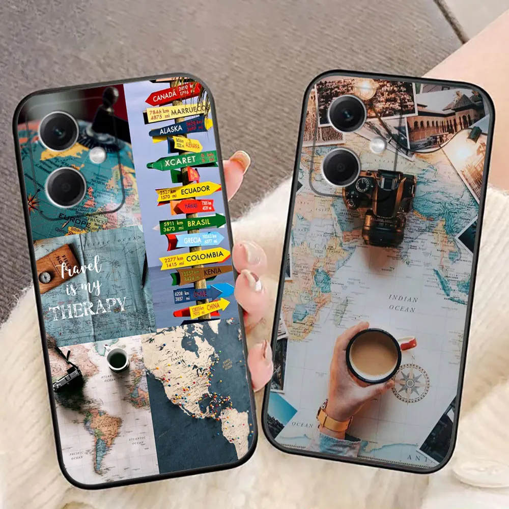 Map Travel Airplan Plane Phone Case For Xiaomi Redmi Note 15 14 13 12 12S 11 11T 11S 10 9T 9 Pro Case Funda DIY Shell Capa Cover
Map Travel Airplan Plane Phone Case For Xiaomi Redmi Note 15 14 13 12 12S 11 11T 11S 10 9T 9 Pro Case Funda DIY Shell Capa Cover
