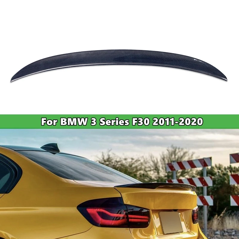 1Pcs Real Carbon Fiber Car Rear Trunk Deck Spoiler Car Tail Wing For BMW 3 Series F30 2011-2020 Car Accessories
1Pcs Real Carbon Fiber Car Rear Trunk Deck Spoiler Car Tail Wing For BMW 3 Series F30 2011-2020 Car Accessories