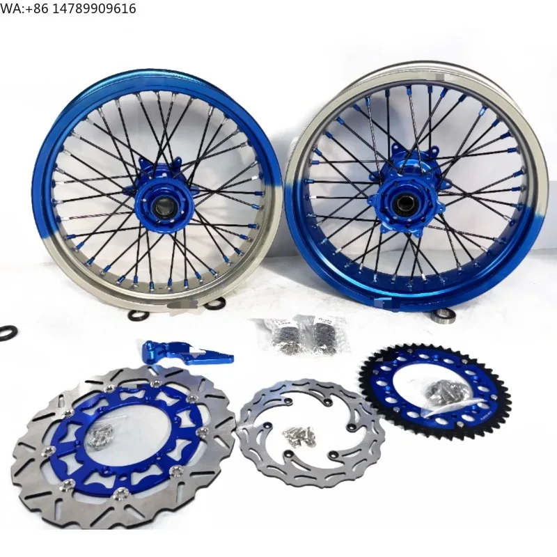 Premium Bespoke Full-size Motorcycle RimsHot Selling Products 17 Inch GasGas EC Supermoto Motorcycle Alloy Rim Wheel SetsMotorcy
Premium Bespoke Full-size Motorcycle RimsHot Selling Products 17 Inch GasGas EC Supermoto Motorcycle Alloy Rim Wheel SetsMotorcy