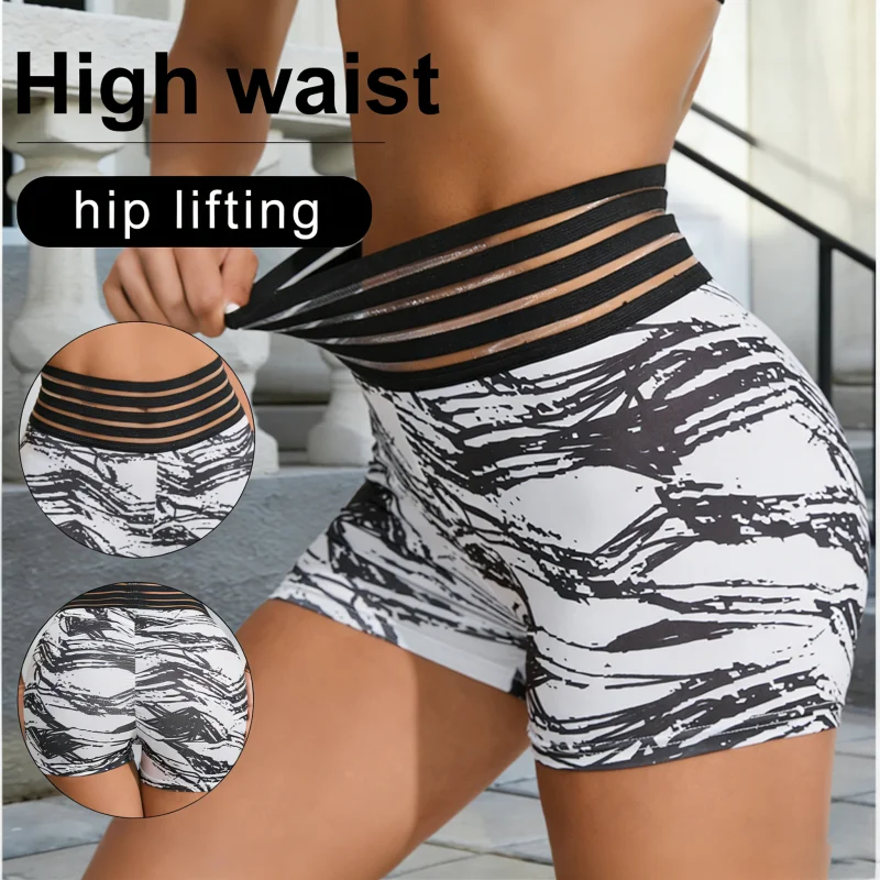 Summer New Tie print Shorts High waist leggings Woman Fitness Butt Lifting Shorts Elastic breathable Activewear Running Outdoors
Summer New Tie print Shorts High waist leggings Woman Fitness Butt Lifting Shorts Elastic breathable Activewear Running Outdoors