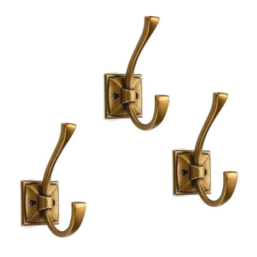 3 Pack Heavy-Duty Bathroom Kitchen Wardrobe Towel Robe Hook Simple Modern Home Hook Suitable for Hanging Keys, Bags, Clothes, T
3 Pack Heavy-Duty Bathroom Kitchen Wardrobe Towel Robe Hook Simple Modern Home Hook Suitable for Hanging Keys, Bags, Clothes, T