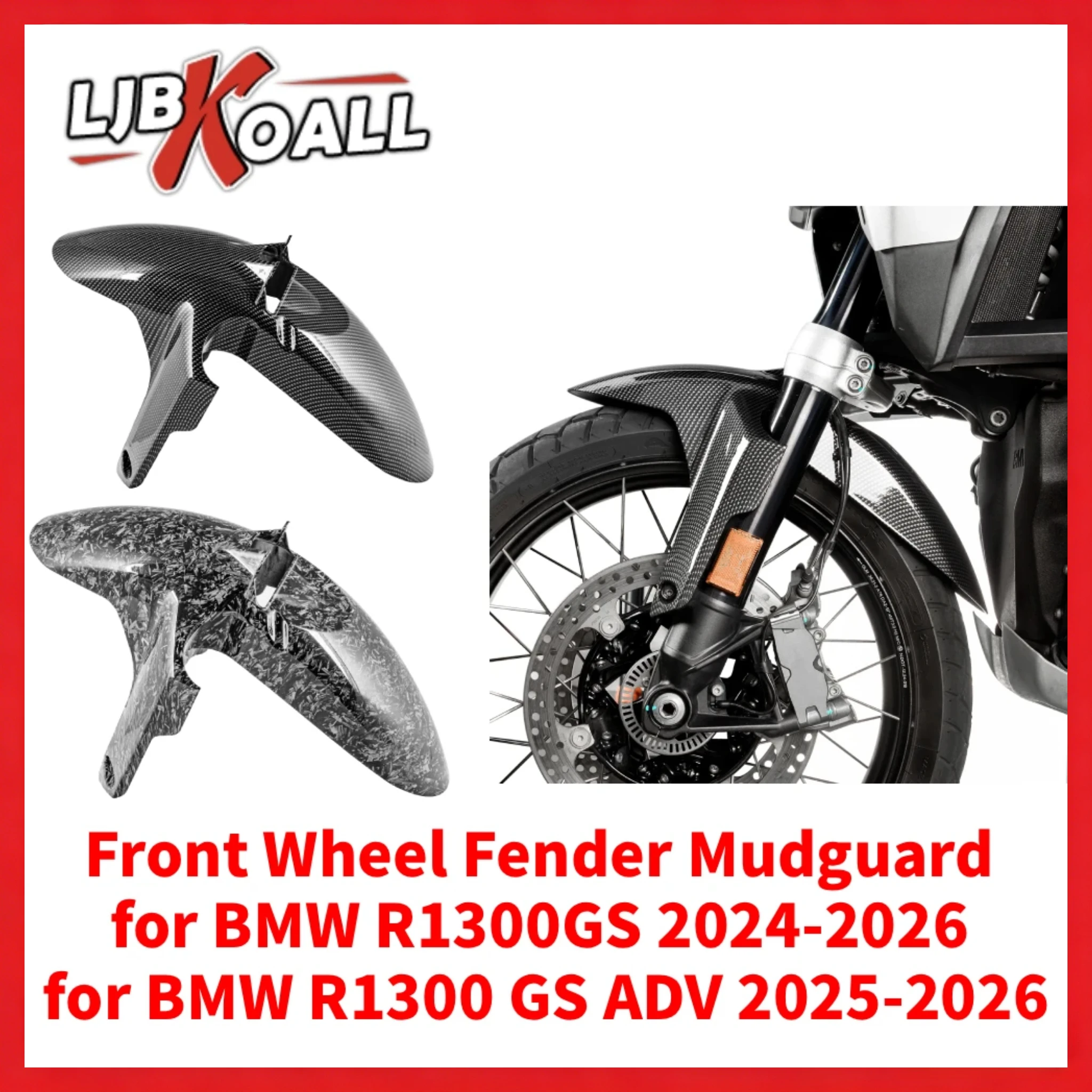 Front Fender Mudguard For BMW R1300GS 2024-2026 Tire Hugger Splash Guard Protector Cover for R1300 GS ADV 2025-2026 Accessories
Front Fender Mudguard For BMW R1300GS 2024-2026 Tire Hugger Splash Guard Protector Cover for R1300 GS ADV 2025-2026 Accessories