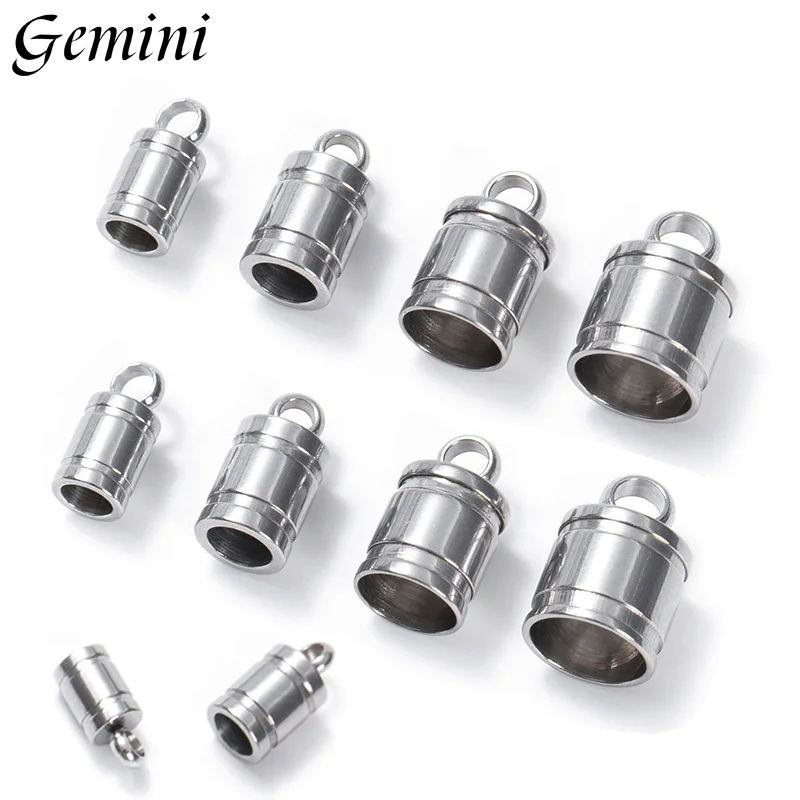 Wholesale 100Pcs Stainless Steel Clasps Hooks Cords End Caps Leather Cord Jewelry Making Bracelet Necklace DIY Jewelry Findings
Wholesale 100Pcs Stainless Steel Clasps Hooks Cords End Caps Leather Cord Jewelry Making Bracelet Necklace DIY Jewelry Findings