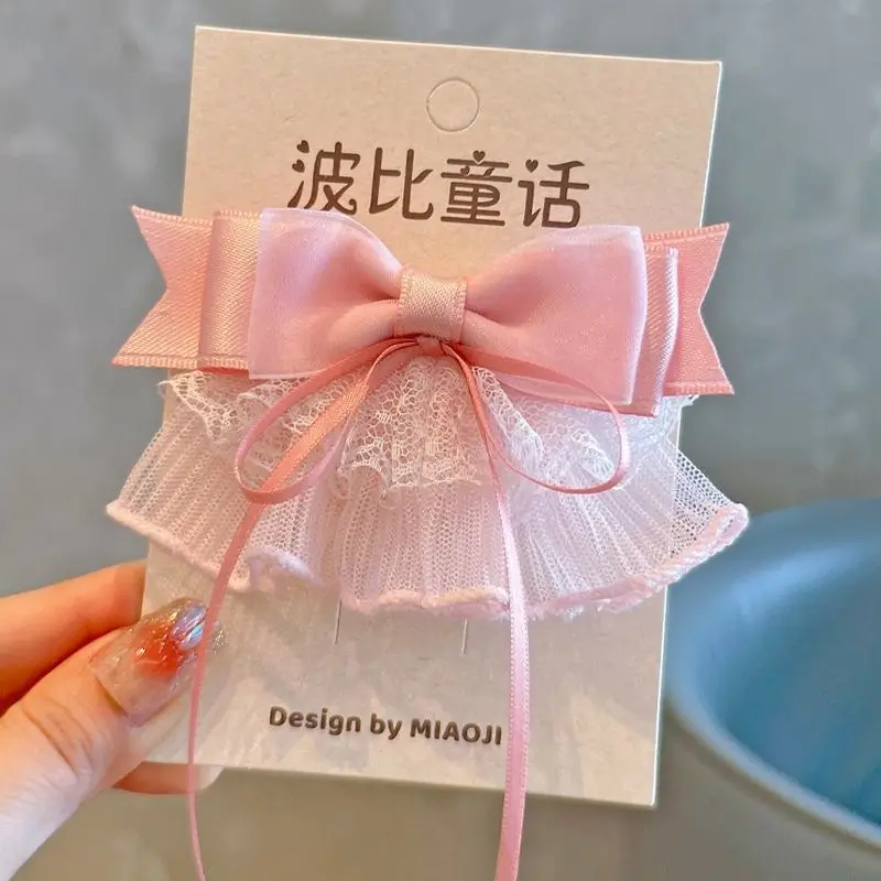 New Cute and Stylish Lace Bow Patchwork Ribbon with Four Seasons Hair Clip Sweet Princess Hair Accessory for Girls
New Cute and Stylish Lace Bow Patchwork Ribbon with Four Seasons Hair Clip Sweet Princess Hair Accessory for Girls