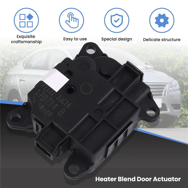 AUTO 277323JC1A Привод двери смеси обогревателя кондиционера для Nissan 27732-3JC1A 
AUTO 277323JC1A Привод двери смеси обогревателя кондиционера для Nissan 27732-3JC1A