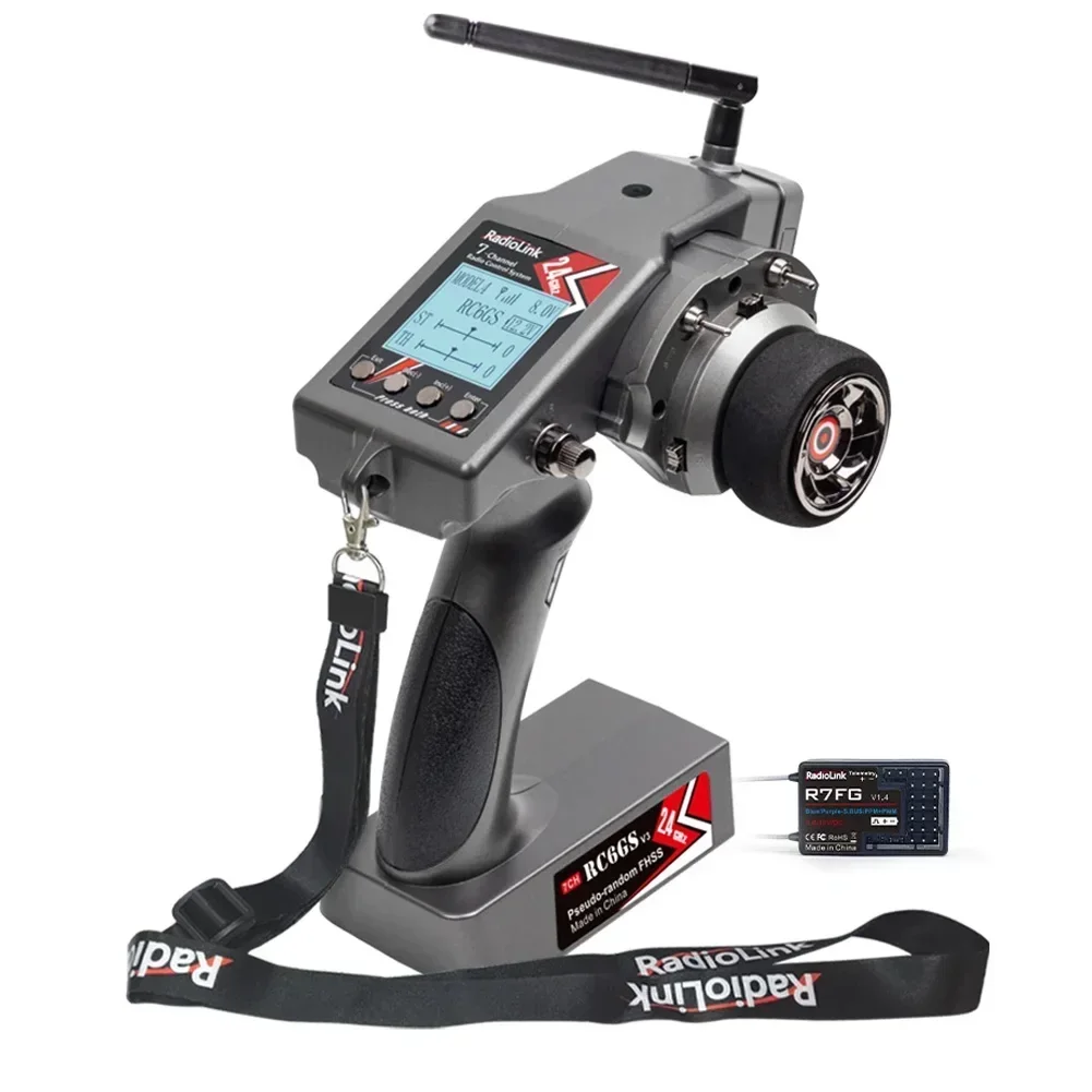 RadioLink RC6GS V3 R7FG R6FG R4FGM 6 Channels 7CH Dual Mix Programmable 600M Ground Distance Gyro Integrated for RC Car Boat
RadioLink RC6GS V3 R7FG R6FG R4FGM 6 Channels 7CH Dual Mix Programmable 600M Ground Distance Gyro Integrated for RC Car Boat