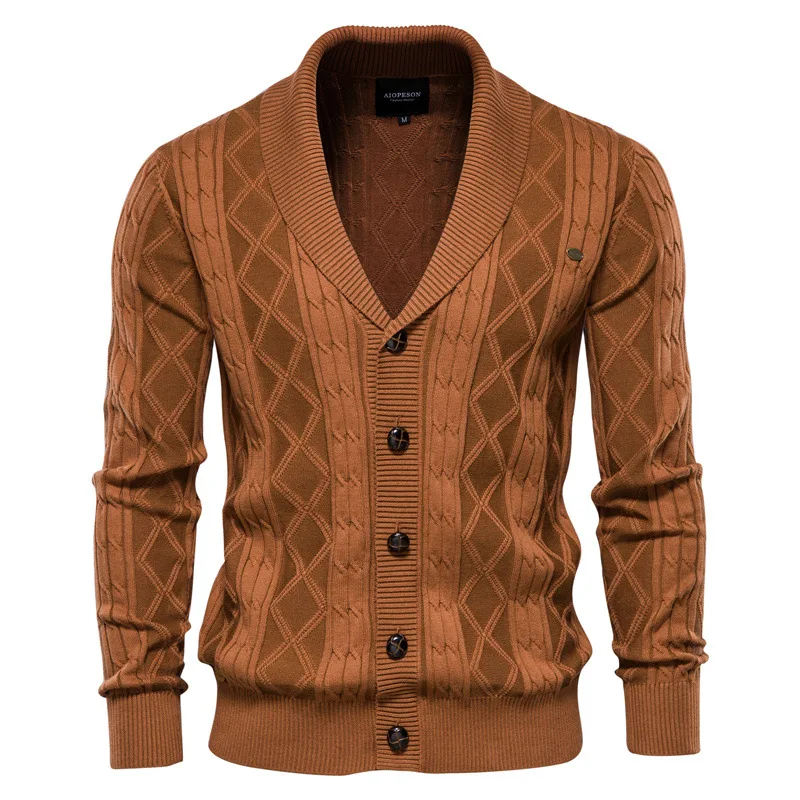 Men's Cardigans Men's Winter Sweater Knit Sweatercoat V-neck Long-sleeve Sweater
Men's Cardigans Men's Winter Sweater Knit Sweatercoat V-neck Long-sleeve Sweater