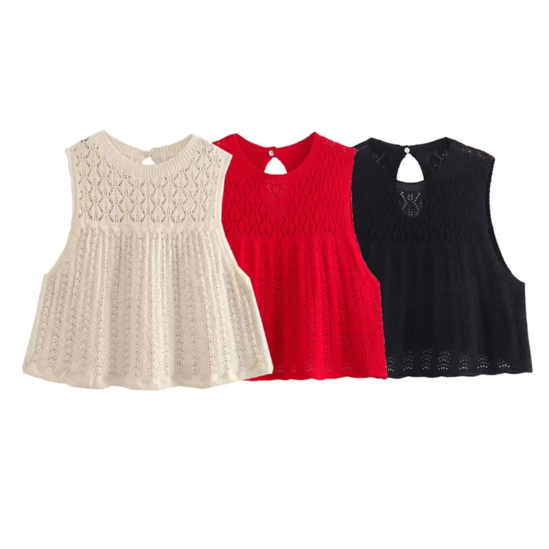 Jacquard mesh knitted top Women Summer With Short Sexy High Street England Style Lightweight Breathable Tops
Jacquard mesh knitted top Women Summer With Short Sexy High Street England Style Lightweight Breathable Tops