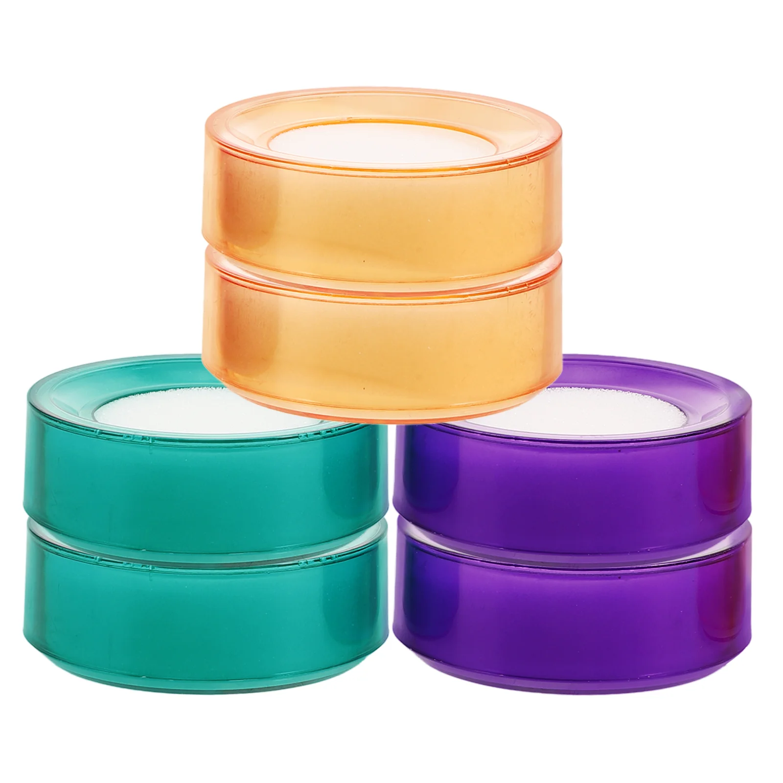6Pcs Sponge Cup Wet Hand Fingertip Moistener Sponge Finger Wetted Tool for Counting Cash (Random Color)
6Pcs Sponge Cup Wet Hand Fingertip Moistener Sponge Finger Wetted Tool for Counting Cash (Random Color)