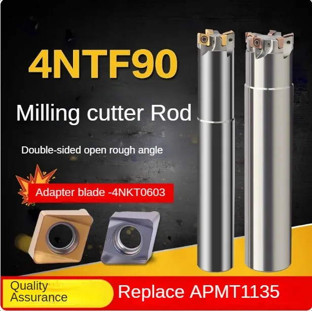 TE90 Fast forward to the milling cutter rod, anti-seismic,4NKT060308 milling cutter insert,90 ° right angle knife rod
TE90 Fast forward to the milling cutter rod, anti-seismic,4NKT060308 milling cutter insert,90 ° right angle knife rod