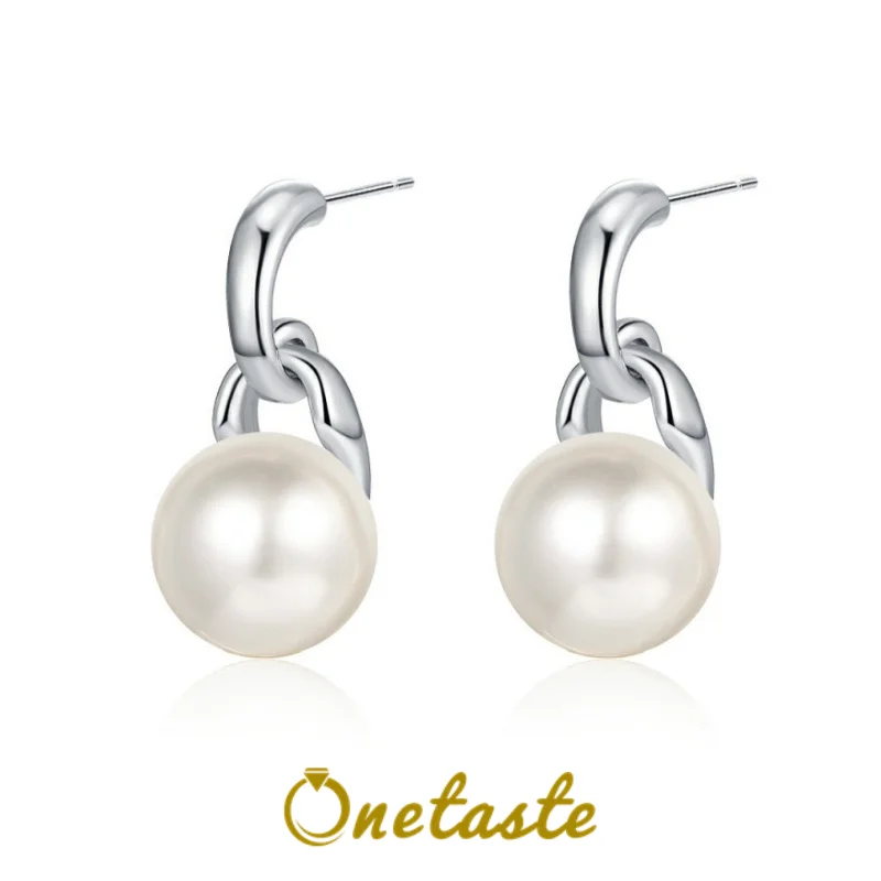925 Sterling Silver Pearl Bead Small Earrings For Women Geometric Minimalistic Chic Water Drop Stud Earring New Party Gift
925 Sterling Silver Pearl Bead Small Earrings For Women Geometric Minimalistic Chic Water Drop Stud Earring New Party Gift