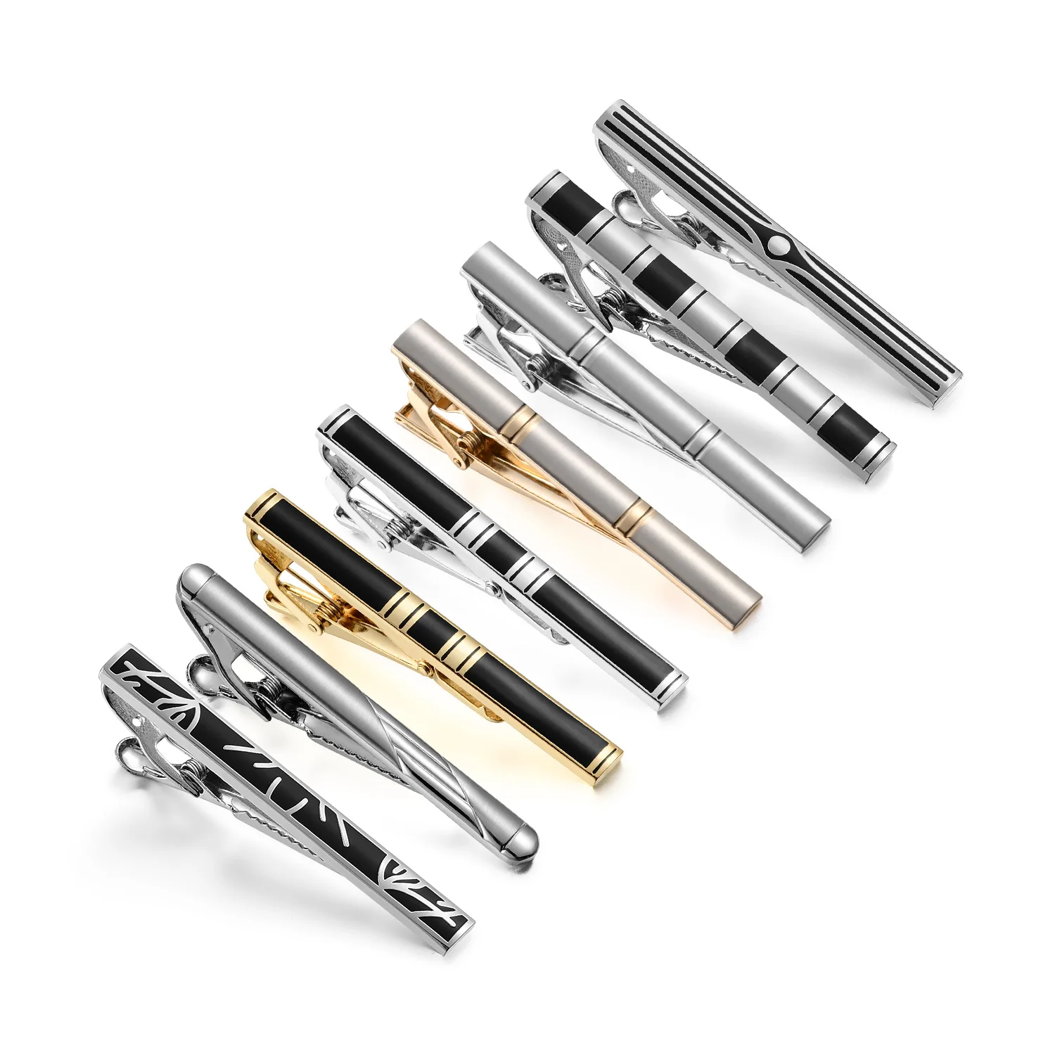 7/8 PCS Tie Clips Set With Gift Box Wedding Guest Gift Luxury Men's Jewelry Business Man Shirt Cufflinks Gift For Husband
7/8 PCS Tie Clips Set With Gift Box Wedding Guest Gift Luxury Men's Jewelry Business Man Shirt Cufflinks Gift For Husband