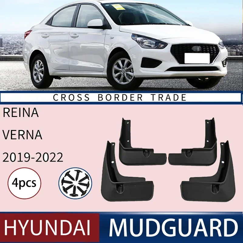 Suitable for Hyundai Reina/verna 2019-2022 car modified mudguard skin
Suitable for Hyundai Reina/verna 2019-2022 car modified mudguard skin