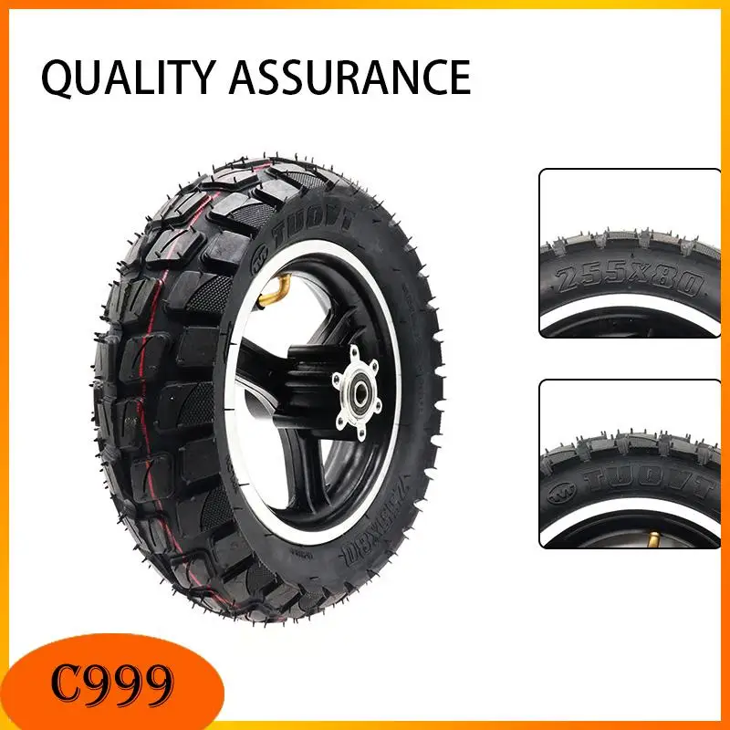 TUOVT 255x80 (10x3.0) Electric Scooter Tires Electric Scooter Tires Inflatable Inner and Outer Tires Widened Non-slip Tires
TUOVT 255x80 (10x3.0) Electric Scooter Tires Electric Scooter Tires Inflatable Inner and Outer Tires Widened Non-slip Tires