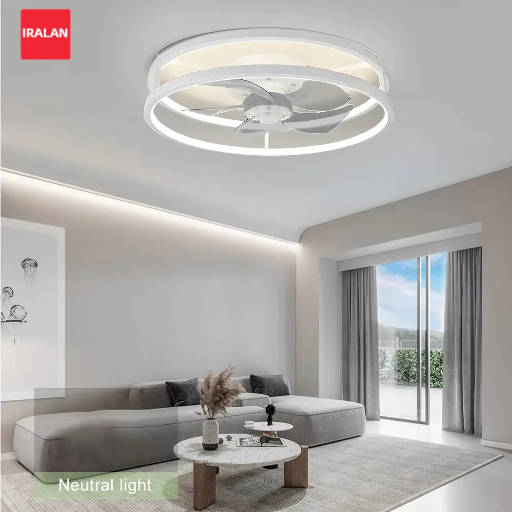 IRALAN LED Ceiling Fan Light Home Remote Control Infinitely Adjustable Lighting Decoration Living Room Bedroom Indoor Lamp Decor
IRALAN LED Ceiling Fan Light Home Remote Control Infinitely Adjustable Lighting Decoration Living Room Bedroom Indoor Lamp Decor