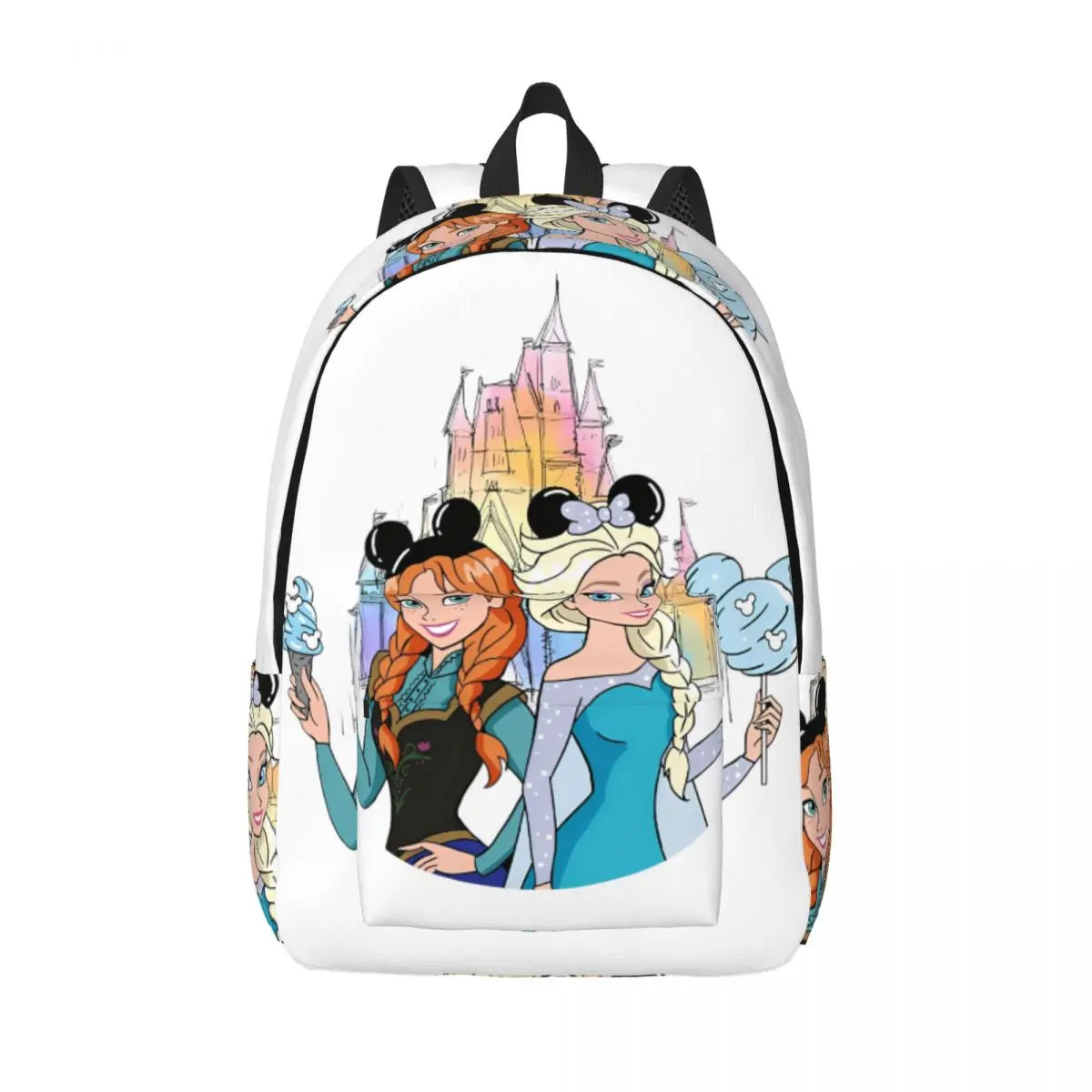 Рюкзак Princess Elsa Frozen Anna для мужчин и женщин, повседневный, для старшей школы, для походов, путешествий, для колледжа, из прочной ткани
Рюкзак Princess Elsa Frozen Anna для мужчин и женщин, повседневный, для старшей школы, для походов, путешествий, для колледжа, из прочной ткани