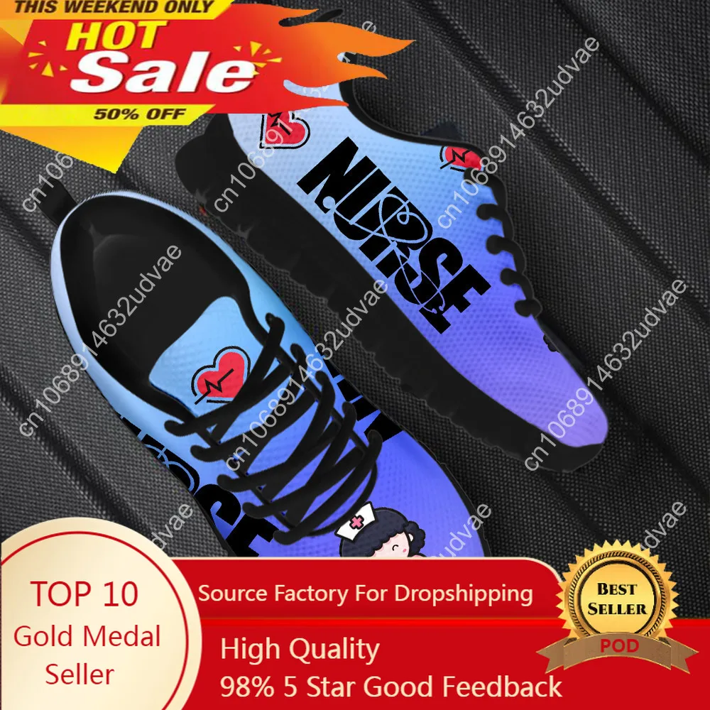 New Trend Nursing Sneakers For Women Cute Nurse Cartoon Pattern Lace Up Workout Comfortable Lace Up Flat Shoes 2023
New Trend Nursing Sneakers For Women Cute Nurse Cartoon Pattern Lace Up Workout Comfortable Lace Up Flat Shoes 2023