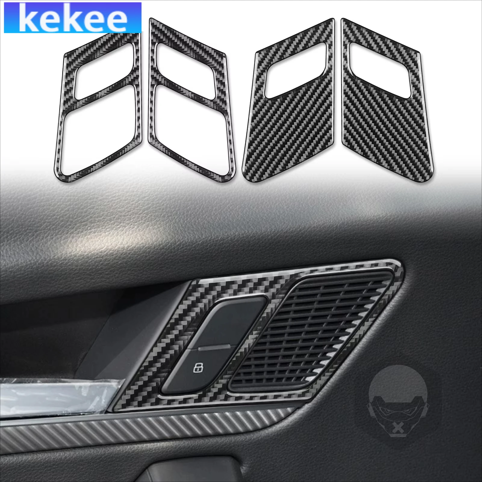 For Audi Q5L 2018 2019 2020 2021-2024 Carbon Fiber Door Handle Door Locks Car Accessories Interior Cover Tuning Stickers Trim
For Audi Q5L 2018 2019 2020 2021-2024 Carbon Fiber Door Handle Door Locks Car Accessories Interior Cover Tuning Stickers Trim