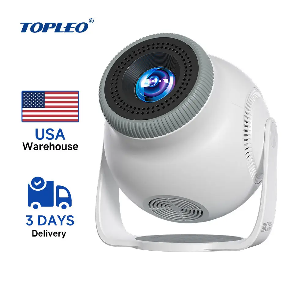 Topleo Portable Home Theater Projector with Android 14 Smart System for Outdoor Cinema Video Android Projecto
Topleo Portable Home Theater Projector with Android 14 Smart System for Outdoor Cinema Video Android Projecto