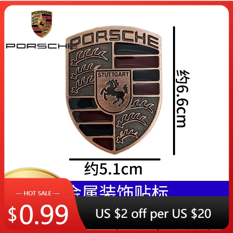 Car Sticker For Porsche Car Styling Fashion 3D Metal Decoration Shield Stickers For Porsche Cayenne Panamera Macan 911 718 Tayca
Car Sticker For Porsche Car Styling Fashion 3D Metal Decoration Shield Stickers For Porsche Cayenne Panamera Macan 911 718 Tayca