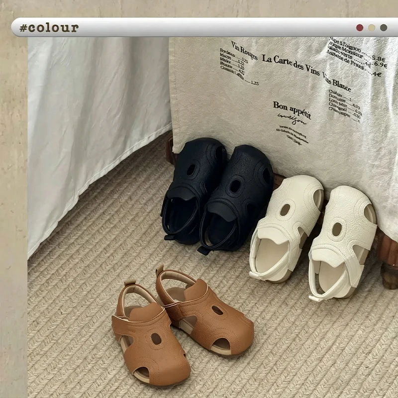 Toddler Boys Girls Leather Cage Sandals 2026 New Summer First Walker Kids Beach Shoes Non-slip Chic Versatile Outdoor Daily Wear
Toddler Boys Girls Leather Cage Sandals 2026 New Summer First Walker Kids Beach Shoes Non-slip Chic Versatile Outdoor Daily Wear