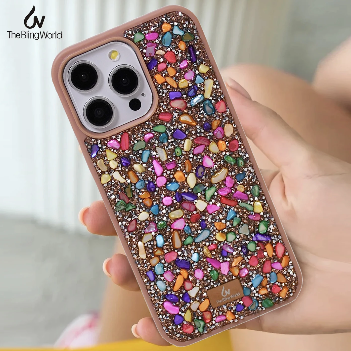 3D Stone Diamond Phone Case For Iphone 16 Pro/15/14/13 Creative Personalized Rhinestone Glitter Crystal Protection Shockproof
3D Stone Diamond Phone Case For Iphone 16 Pro/15/14/13 Creative Personalized Rhinestone Glitter Crystal Protection Shockproof