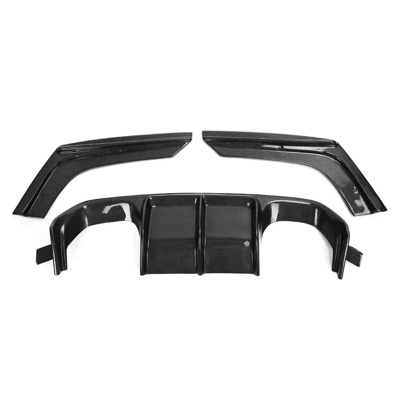 For BMW F80 M3/ F82 M4 Real Dry carbon fiber V Style Carbon Fiber Rear Diffuser 2014-2018 3PCS F80 F82 F83 Bumper Diffuser
For BMW F80 M3/ F82 M4 Real Dry carbon fiber V Style Carbon Fiber Rear Diffuser 2014-2018 3PCS F80 F82 F83 Bumper Diffuser
