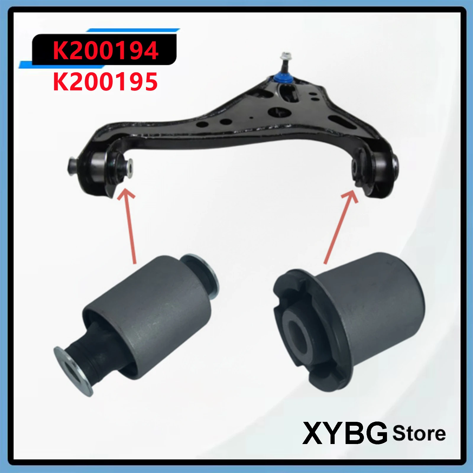 K200194 Front Lower Suspension Control Arm Bushing Kit For Ford Explorer 2006-2010 Mercury Mountaineer 2006-2010 K200195
K200194 Front Lower Suspension Control Arm Bushing Kit For Ford Explorer 2006-2010 Mercury Mountaineer 2006-2010 K200195